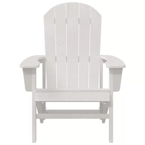  Adirondack Székek 2 db Fehér 74x82x90 cm HDPE