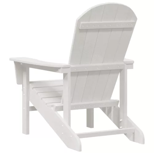  Adirondack Székek 2 db Fehér 74x82x90 cm HDPE