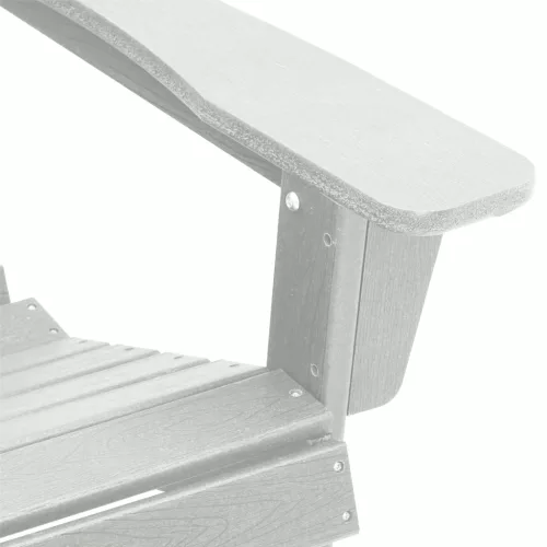  Adirondack Székek 2 db Fehér 74x82x90 cm HDPE