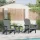  Adirondack székek 2 db Világosszürke 74x82x90 cm HDPE