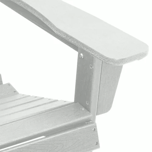  3 Részes Kerti Pihenőszett Fehér HDPE