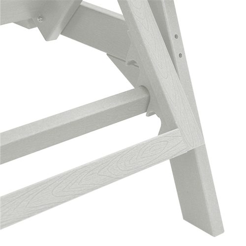  Napsütéses Nyugágy 2 db Fehér 162x53x98.5 cm HDPE