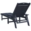  Nyugágy 2 db Tengerészkék 162x53x98.5 cm HDPE