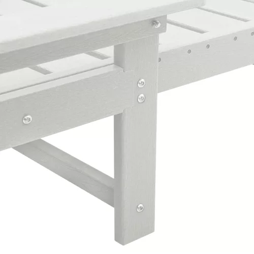  3 darabos kertihálós szett fehér HDPE