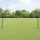  Kerítés oszlopokkal Zöld 0,8 x 25 m Acél és PVC
