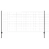  Kerítés oszlopokkal Szürke 1,2 x 25 m Acél