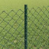  Kerítés oszlopokkal Zöld