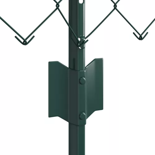  Láncos Kerítés 10 db U Poszttal Zöld 0.8x10 m Acél