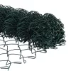 Láncos Kerítés 10 db U Poszttal Zöld 0.8x10 m Acél