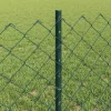  Kerítés oszlopokkal Zöld