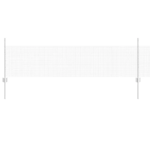  Hegesztett Drótkerítés 44 U Oszloppal Ezüst 0.5x100 m Acél