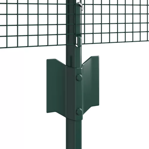  Hegesztett Drótkerítés 5 U oszloppal Zöld 0.4x10 m Acél