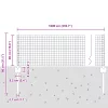  Hegesztett Drótkerítés 5 U Poszttal Zöld 0.4x10 m Acél