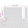  hegesztett drótkerítés 5 U póznával Zöld 0.8x10 m Acél
