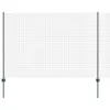  Hegesztett Drótkerítés 11 U Oszloppal Zöld 1.5x25 m Acél