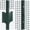  Hegesztett Drótkerítés 11 U Oszloppal Zöld 1.5x25 m Acél