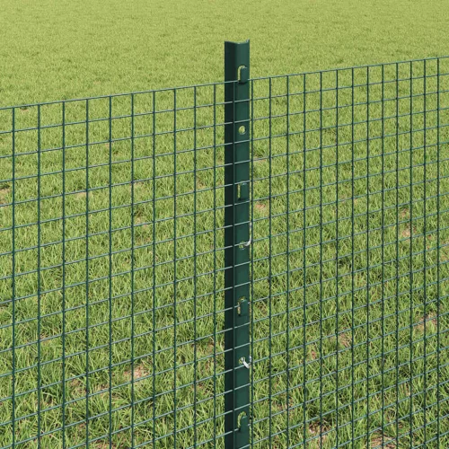  Kerítés oszlopokkal Zöld