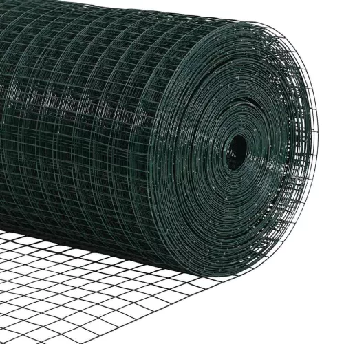 Kerítés oszlopokkal Zöld