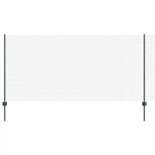  Hegesztett Drótkerítés 22 U Oszloppal Zöld 1.2x50 m Acél