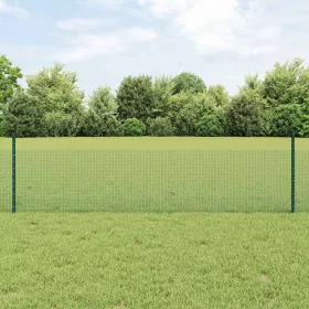  Kerítés oszlopokkal Zöld