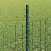  Kerítés oszlopokkal Zöld