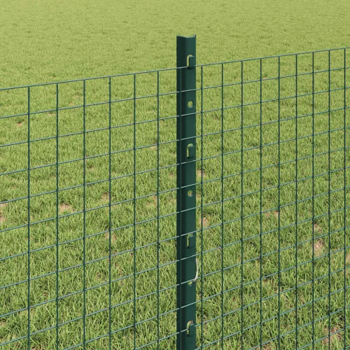  Kerítés oszlopokkal Zöld