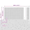  Hegesztett Drótkerítés 44 U Oszloppal Zöld 1x100 m Acél