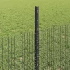  Kerítés oszlopokkal Szürke