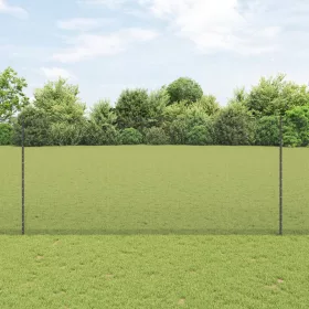    Hegesztett drótkerítés 44 U oszloppal Szürke 1.4x50 m Acél