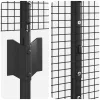  Hegesztett Drótfence 44 U Oszloppal Szürke 1,5x50 m Acél