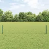  Kerítés oszlopokkal Zöld