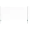  Kerítés Oszlopok 5 db U-Channel Zöld 120 cm Acél