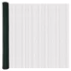  Hatszögletű Kerítés Szett 2 db Zöld Porfestett Acél 25 x 1,5 m