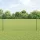  Kerítés oszlopokkal Zöld 1,5 x 25 m Acél