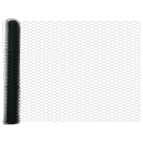  Kerítésoszlopok 11 db U-csatorna Zöld 120 cm Acél