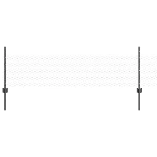  Kerítés oszlopokkal Szürke