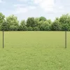  Kerítés oszlopokkal Szürke