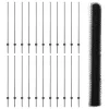  22 db U-csatornás kerítésoszlop Szürke 140 cm Acél