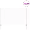  Kerítésoszlopok 22 db U-Channel Szürke 160 cm Acél