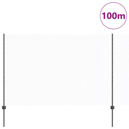  Kerítésoszlopok 22 db U-Channel Szürke 160 cm Acél