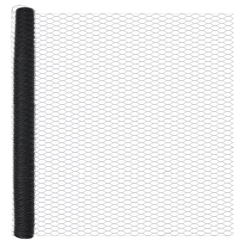  Kerítésoszlopok 22 db U-Channel Szürke 160 cm Acél