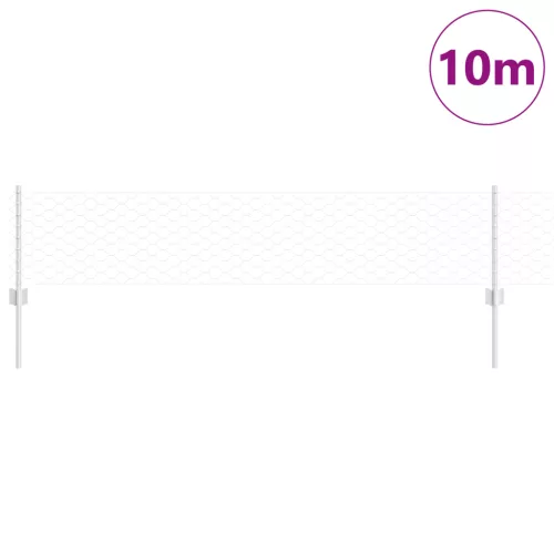  Kerítésoszlopok 5 db U-alakú 40 cm Horganyzott Acél