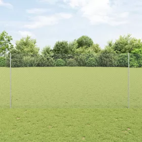  Kerítésoszlopok 10 db U-csatorna 140 cm Horganyzott Acél