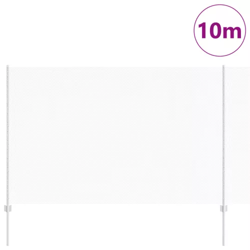  Kerítésoszlopok 10 db U-csatorna 150 cm Galvanizált Acél