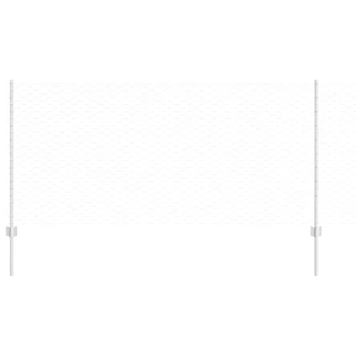  Kerítés oszlopokkal Ezüst 1 x 25 m Acél
