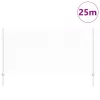  Kerti Kerítés Készlet 2 db Galvanizált acél 25 x 1.2 m Tartós