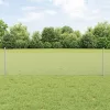  Kerítésoszlopok 11 db U-csatorna 60 cm Horganyzott Acél