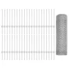  Kerítésoszlopok 11 db U-csatorna 60 cm Horganyzott Acél