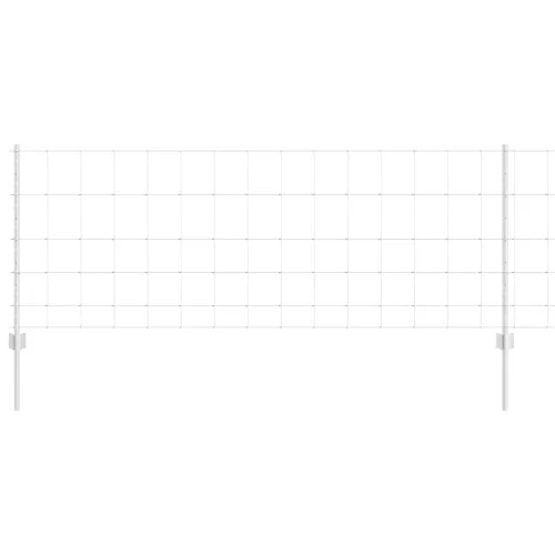  Kerítésoszlopok 11 db U-Channel 80 cm Horganyzott Acél