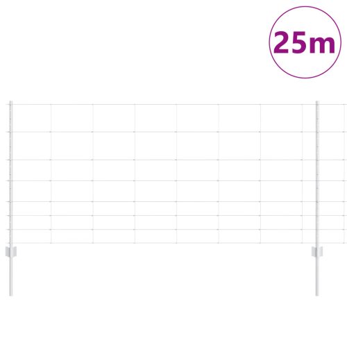 Kerítésoszlopok 22 db U-csatorna 100 cm horganyzott acél